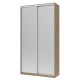 Шафа-купе Сіті Лайт 120 з двома дзеркалами