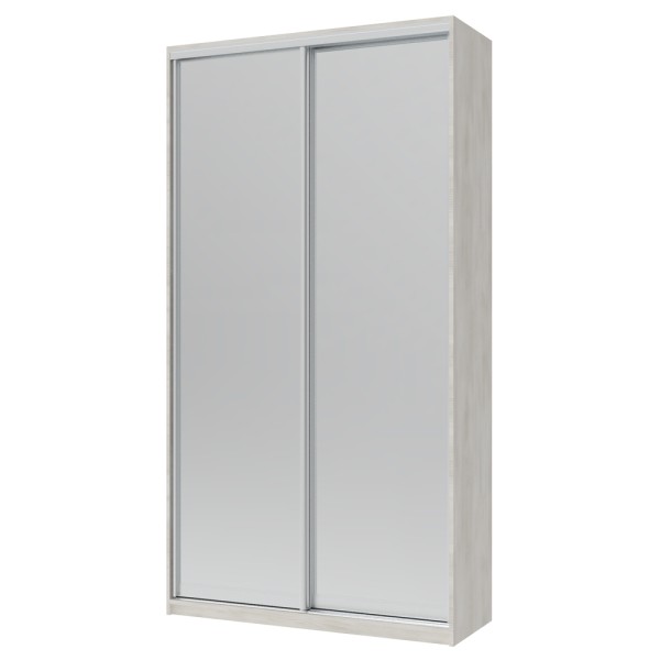 Шафа-купе Сіті Лайт 120 з двома дзеркалами