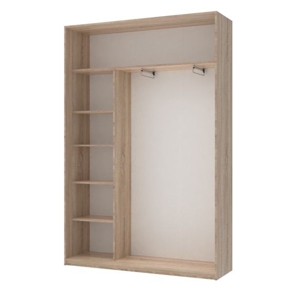 Шафа-купе Сіті Лайт 150 2 дзеркала