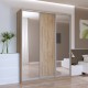 Шафа-купе Сіті Лайт 180 1 ДСП / 2 дзеркала для вашої спальні