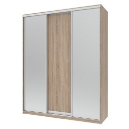 Шафа-купе Сіті Лайт 180 1 ДСП / 2 дзеркала