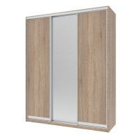 Шафа-купе Сіті Лайт 180 2 ДСП / 1 дзеркало