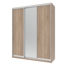 Шафа-купе Сіті Лайт 180 2 ДСП / 1 дзеркало