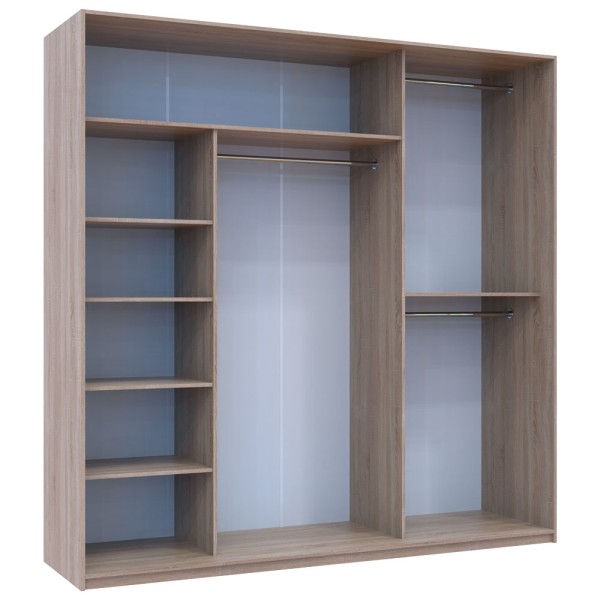 Шафа-купе Сіті Лайт 225 3 ДСП