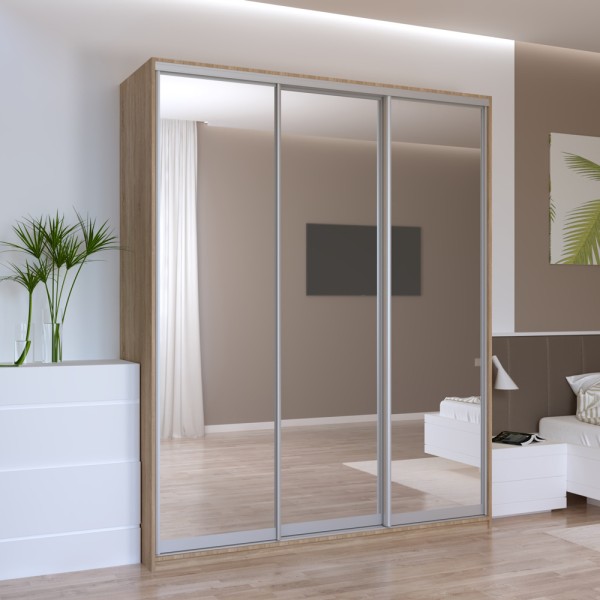 Шафа-купе Сіті Лайт 180 3 дзеркала для вашої спальні