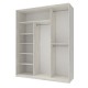 Шафа-купе Сіті Лайт 180 3 дзеркала для вашої спальні