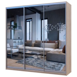 Шафа-купе Сіті Лайт 225 3 дзеркала