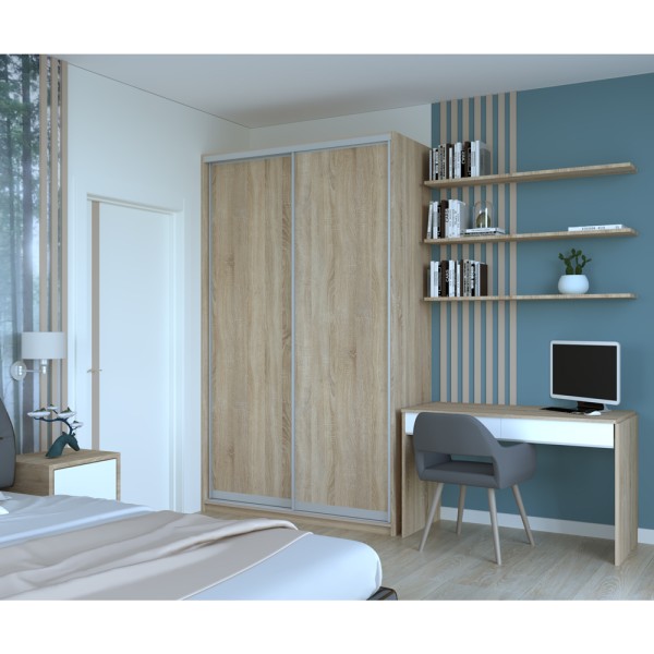 Шафа-купе Сіті 24 2 ДСП – стильні меблі для вашої спальні