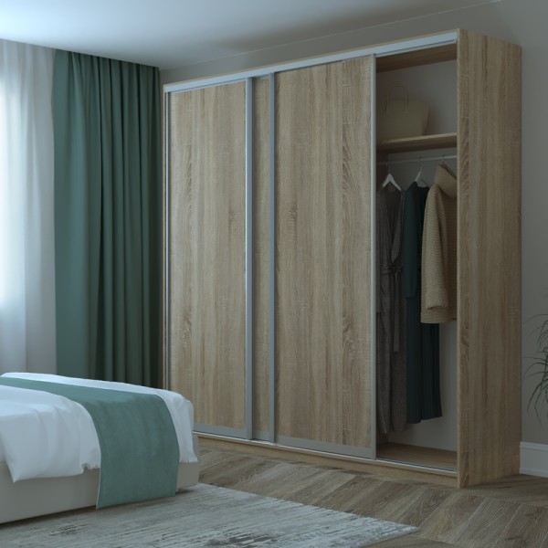 Шафа-купе Сіті 24 3 ДСП для вашої спальні