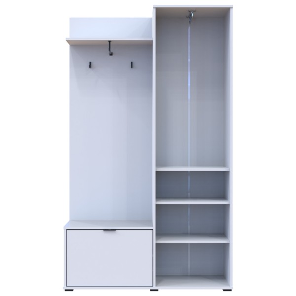 Передпокій Дора з дзеркалом — для сучасного інтер'єру