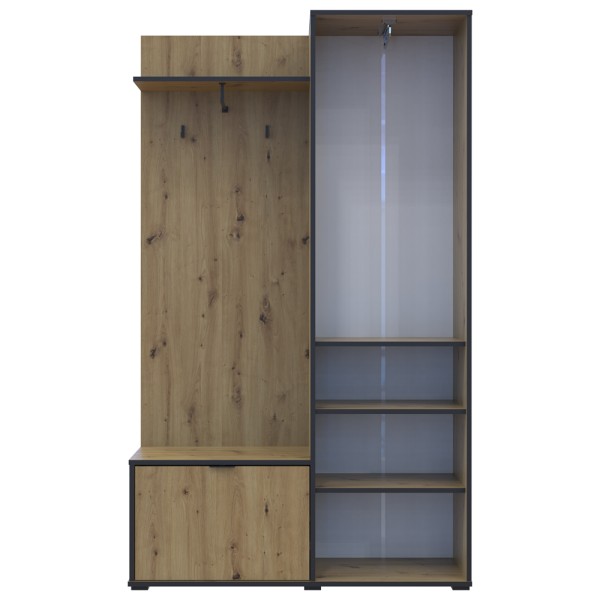 Передпокій Дора з дзеркалом — для сучасного інтер'єру