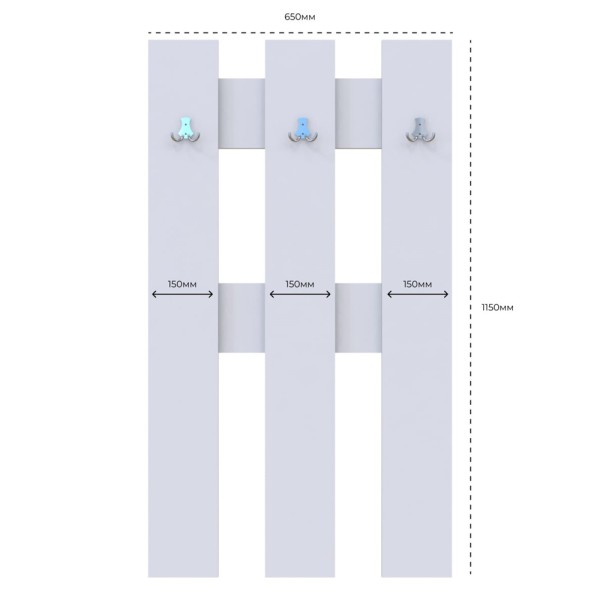 Вішалка для одягу Н1 для вашого передпокою