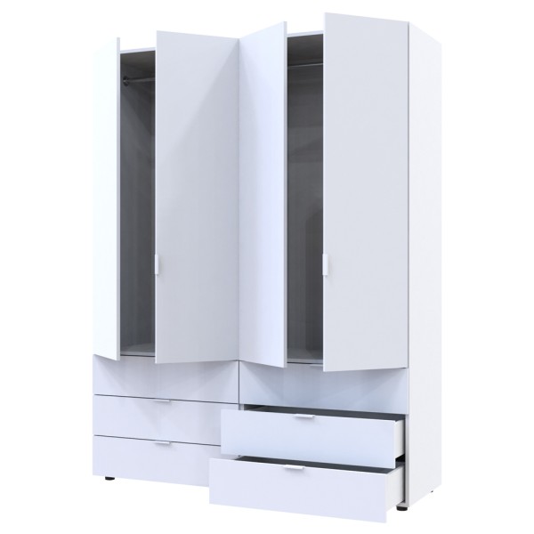 Шафа для одягу Гелар 2+2 — стильний вибір для вашої спальні