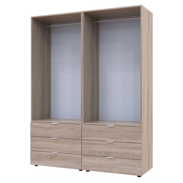 Шафа для одягу Гелар 2+2 — стильний вибір для вашої спальні