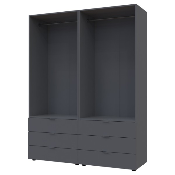 Шафа для одягу Гелар 2+2 — стильний вибір для вашої спальні