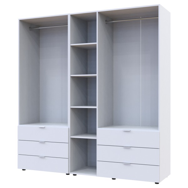 Шафа для одягу Гелар 2+3