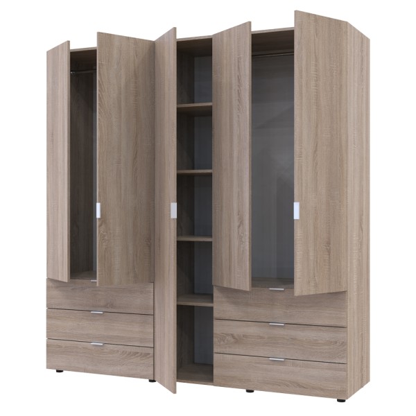 Шафа для одягу Гелар 2+3