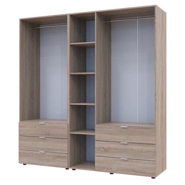 Шафа для одягу Гелар 2+3