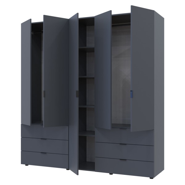 Шафа для одягу Гелар 2+3