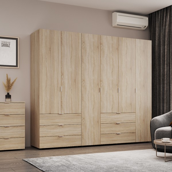 Шафа для одягу Гелар 2+4 – Вибір для вашої спальні