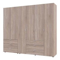 Шафа для одягу Гелар 2+4