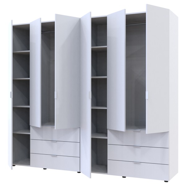 Шафа для одягу Гелар 3+3 – Сучасний стиль та функціональність