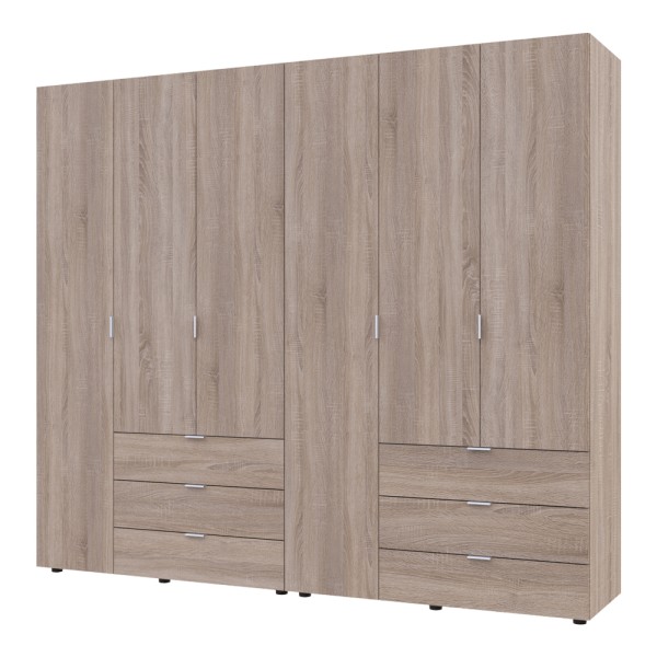 Шафа для одягу Гелар 3+3 – Сучасний стиль та функціональність
