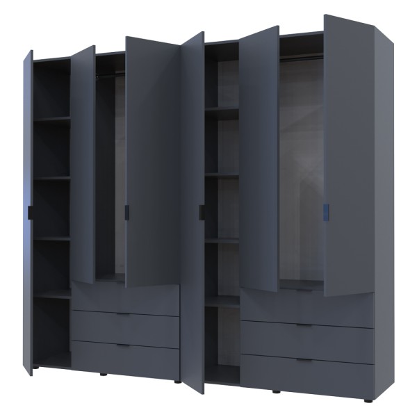 Шафа для одягу Гелар 3+3 – Сучасний стиль та функціональність