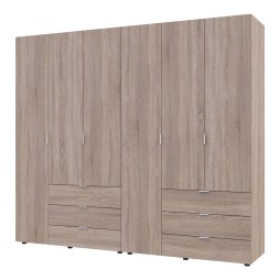 Шафа для одягу Гелар 3+3