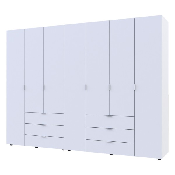 Шафа для одягу Гелар 3+4 — практичне та стильне рішення для вашої спальні