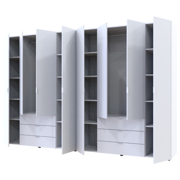Шафа для одягу Гелар 4+4: стиль та зручність для вашої спальні