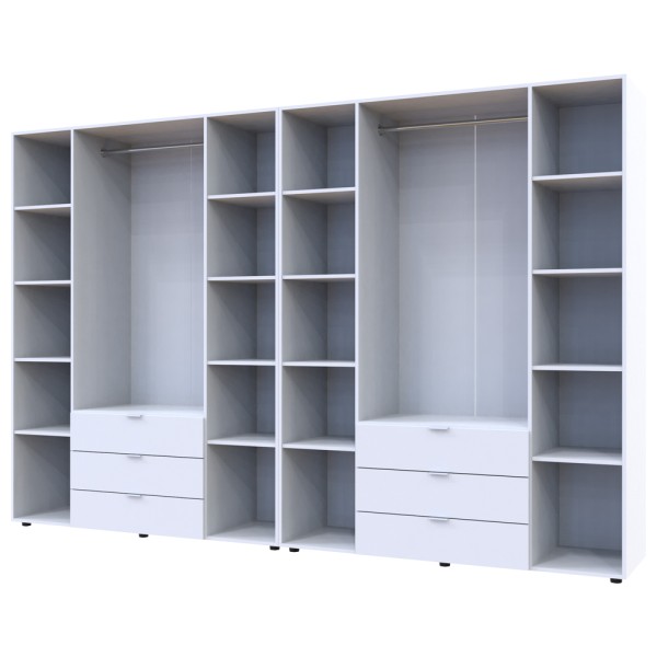 Шафа для одягу Гелар 4+4: стиль та зручність для вашої спальні