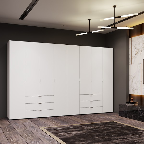 Шафа для одягу Гелар 4+4: стиль та зручність для вашої спальні