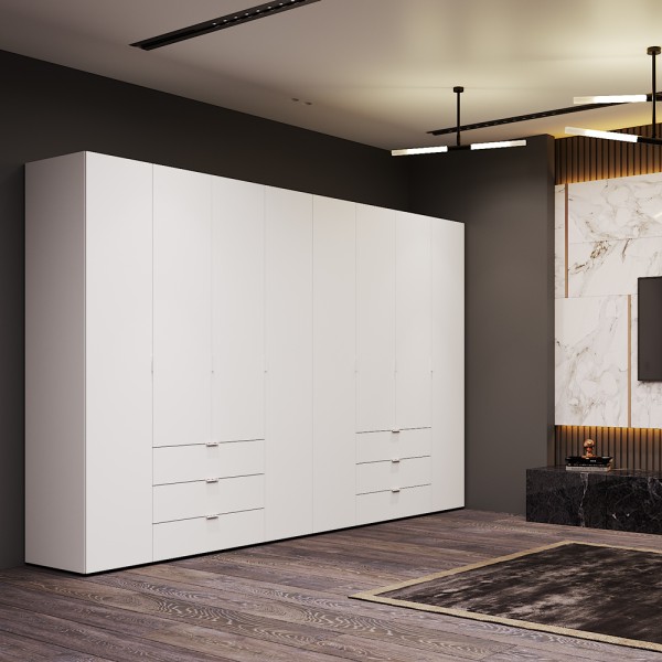 Шафа для одягу Гелар 4+4: стиль та зручність для вашої спальні