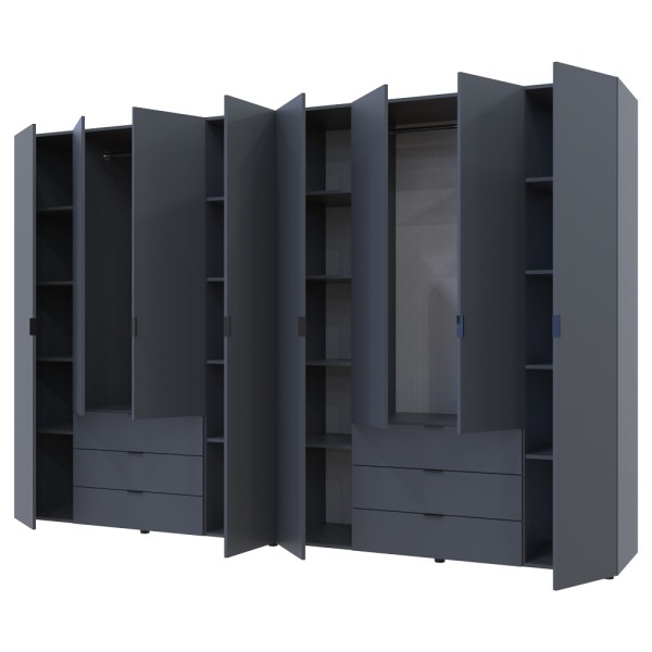 Шафа для одягу Гелар 4+4: стиль та зручність для вашої спальні