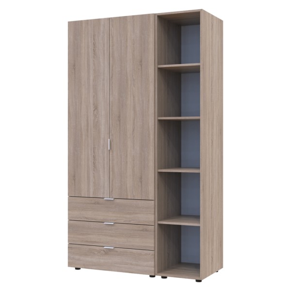 Шафа для одягу Гелар 2 з етажеркою