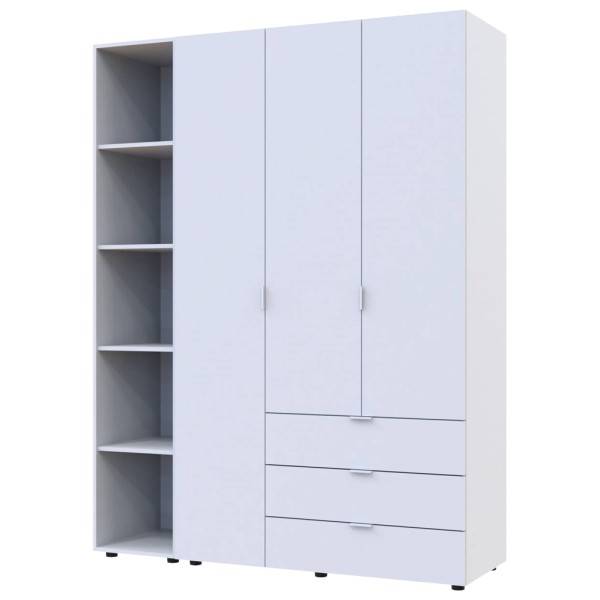 Шафа для одягу Гелар 3 з етажеркою – купити в Elite Mebel