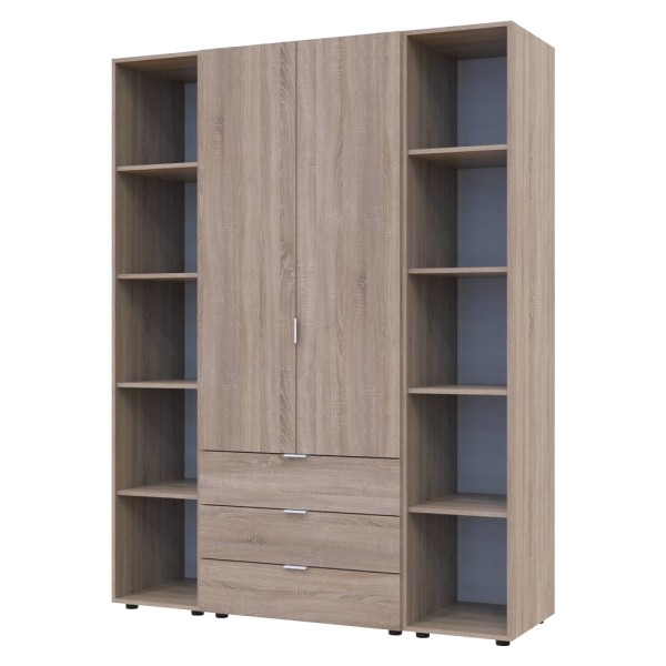 Шафа для одягу Гелар 2 з етажерками