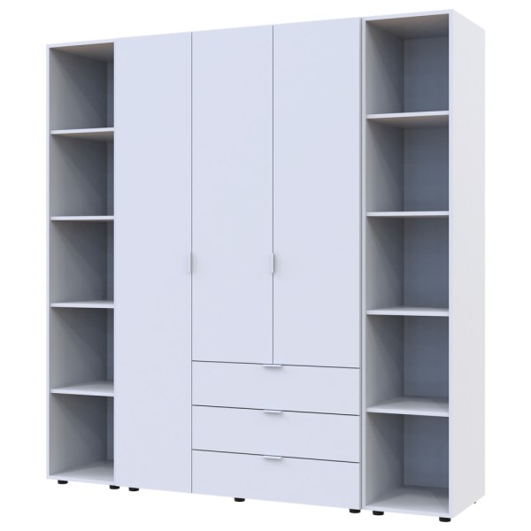 Шафа для одягу Гелар 3 з 2-ма етажерками – стильна і функціональна меблі для спальні