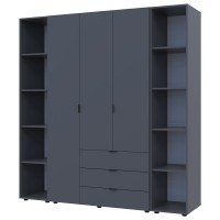 Шафа для одягу Гелар 3 з 2-ма етажерками