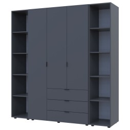 Шафа для одягу Гелар 3 з 2-ма етажерками