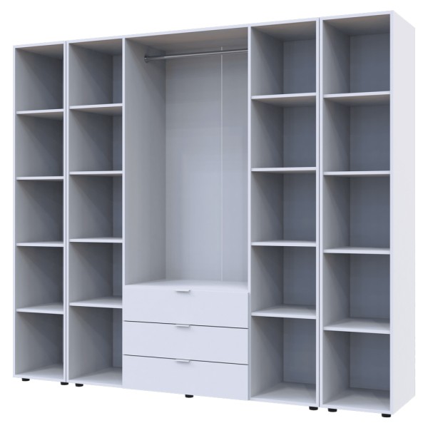 Шафа для одягу Гелар 4 з 2-ма етажерками