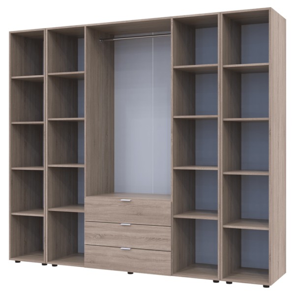 Шафа для одягу Гелар 4 з 2-ма етажерками