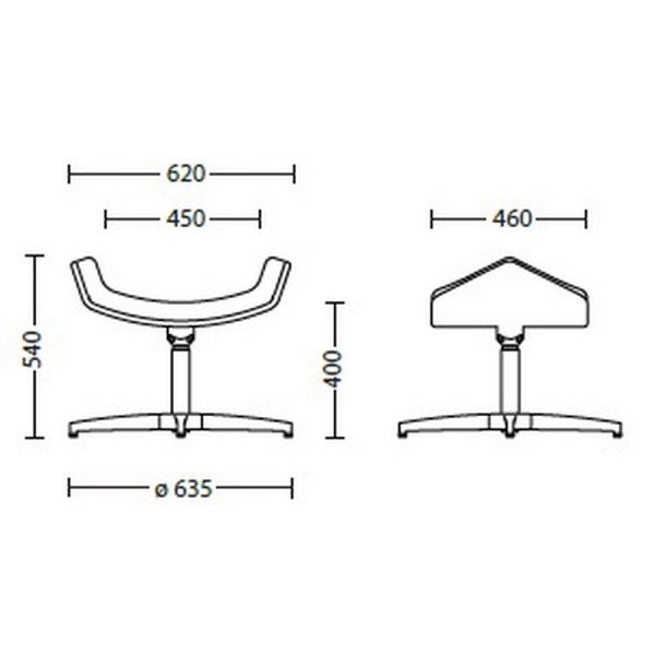 Крісло Aura Ottoman Cross — стиль та комфорт для вашого простору