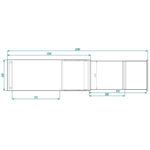Стіл-трансформер Hobana + Jambo