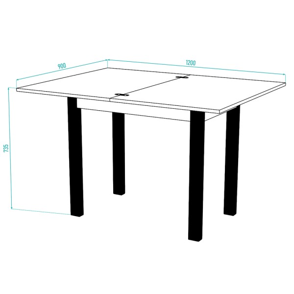 Стіл-трансформер Gustus – ідеальний вибір для вашої кухні