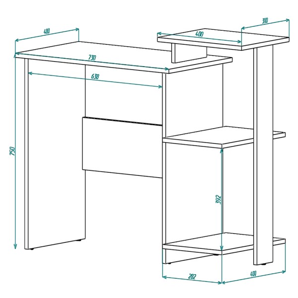 Учнівський стіл Nous – комфорт та стиль для вашої дитини