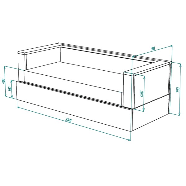 Диван-трансформер Rumi – зручність та стиль в кожній деталі