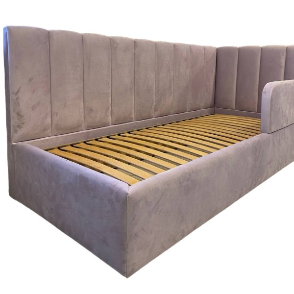 Дитяче ліжко Valencia lilac 80x200 з бортиком