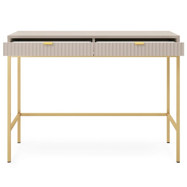 Туалетний столик Nova T104 Gold – мінімалізм і комфорт для вашої спальні